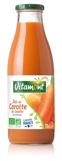 Vitamont Wortelsap bio afbeelding
