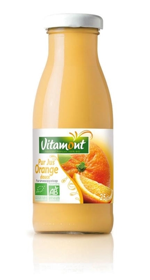 Vitamont Pure sinaasappelsap mini bio afbeelding