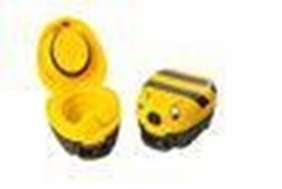 Jippies My carry potty geel met bijtje afbeelding