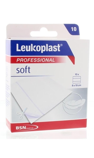 Leukoplast Leukoplast soft 8 x 10 cm afbeelding