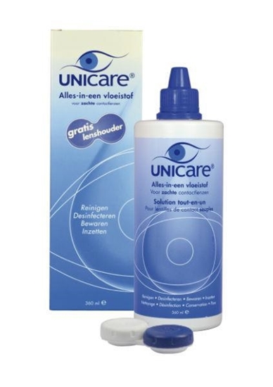 Unicare Alles in een vloeistof zachte lens afbeelding