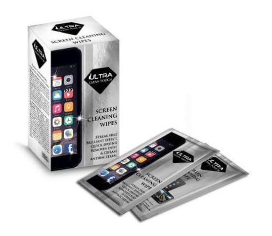 Ultra Clean Screen cleaning wipes afbeelding