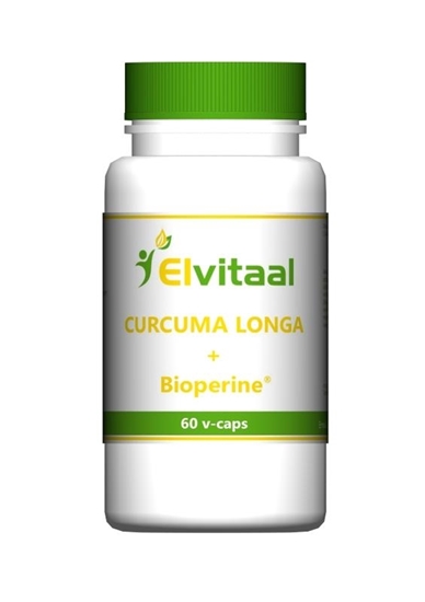 Elvitaal Curcuma longa Bioperine afbeelding