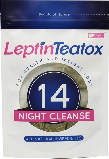 Leptin Teatox Detox night cleanse tea afbeelding