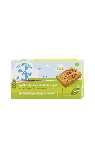 Molenaartje Speltkoek volgranen appel afbeelding