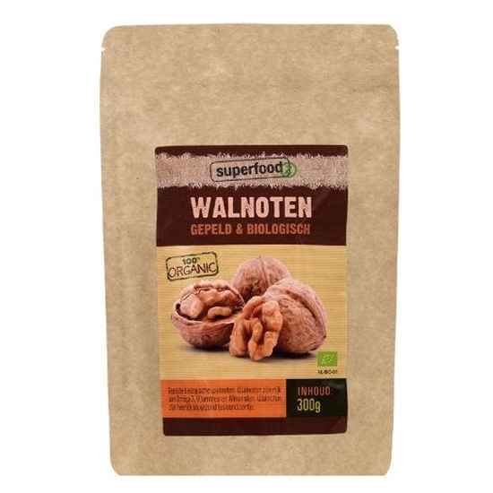Superfoodz Walnoten half bio raw afbeelding