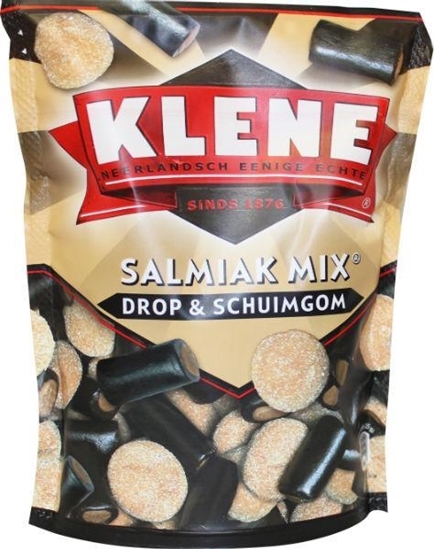 Klene Salmiak mix drop & schuimgom afbeelding