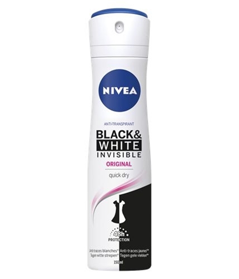 Nivea Deodorant invisible black & white clear afbeelding