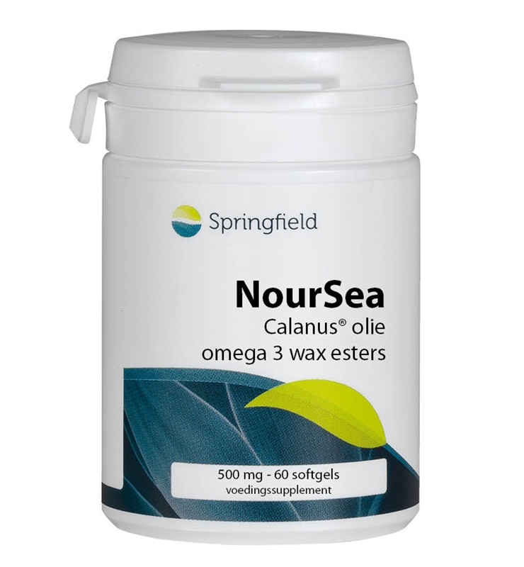 Springfield Noursea Calanusolie omega-3 wax esters Springfield Noursea Calanusolie omega-3 wax esters afbeelding