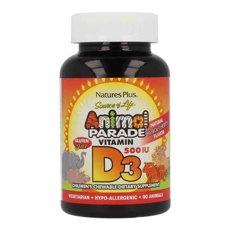 Vitaminstore.nl | Animal parade - Vitamine D3 kauwtabletten