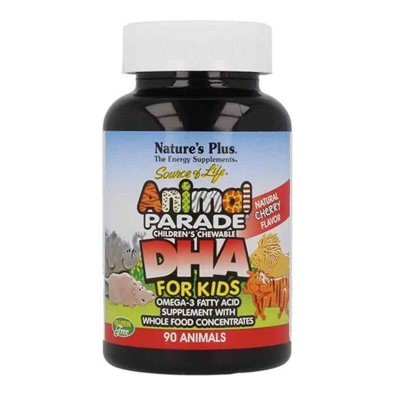 Animal Parade DHA / Omega 3 Algenolie kauwtabletten Animal Parade DHA / Omega 3 Algenolie kauwtabletten afbeelding