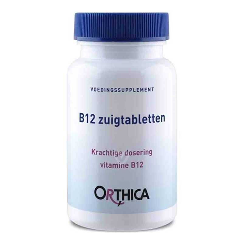 Orthica B12 zuigtabletten Orthica B12 zuigtabletten afbeelding